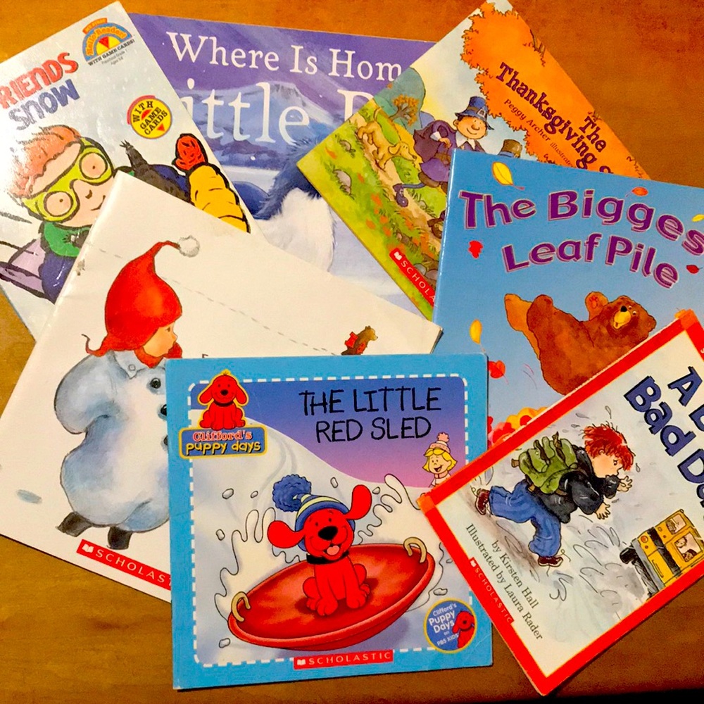 Childrens Winter Books. Lot of 7 books.